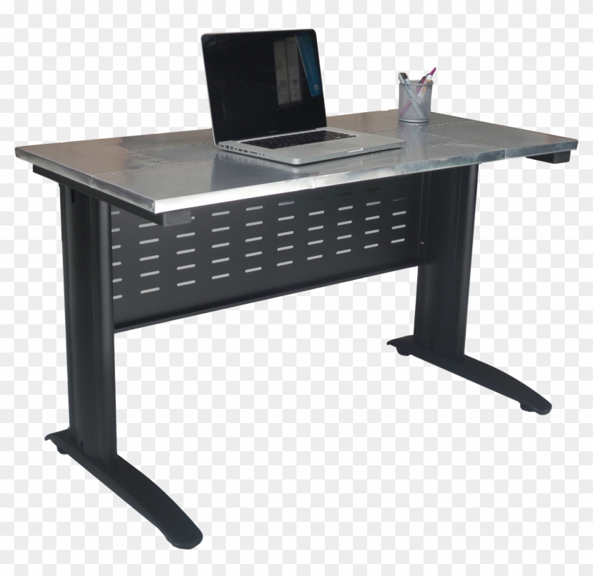 Desk Png Clipart - Computer On Desk Png Transparent Png #544009