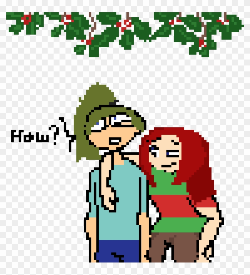Where Did You Get All This Mistletoe - Poster Clipart
