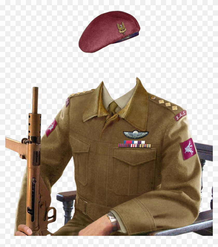 Soldier - Ww2 British Army Captain Clipart
