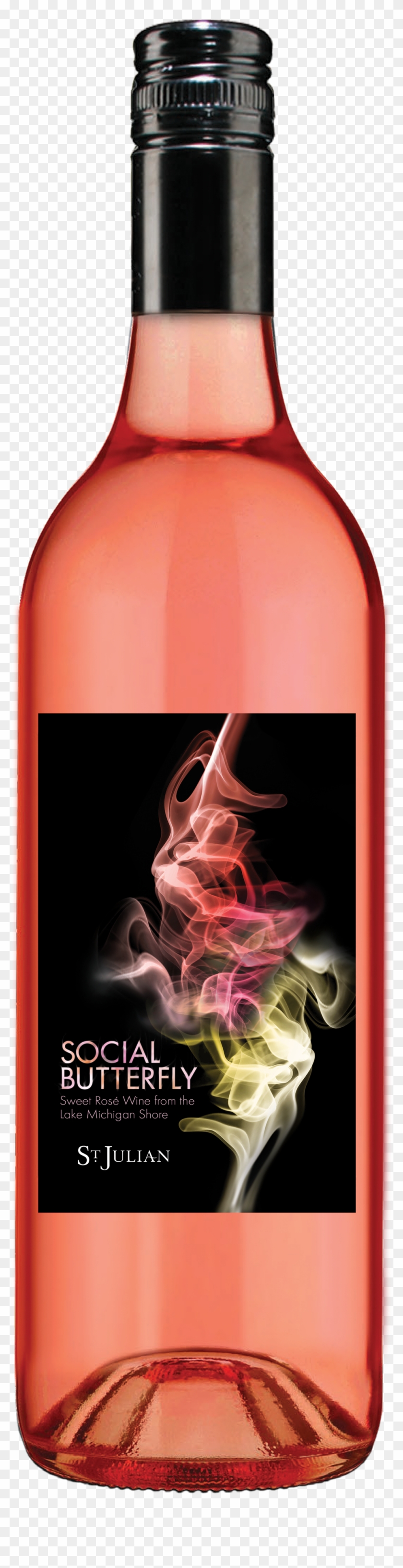 Social Butterfly Product Image - Red Sweet Dessert Wines Clipart #544128