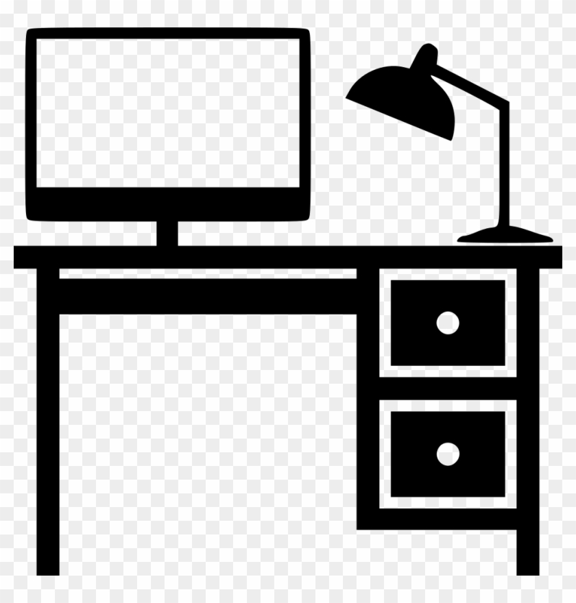 Png File Svg - Office Desk Icon Png Clipart #544182