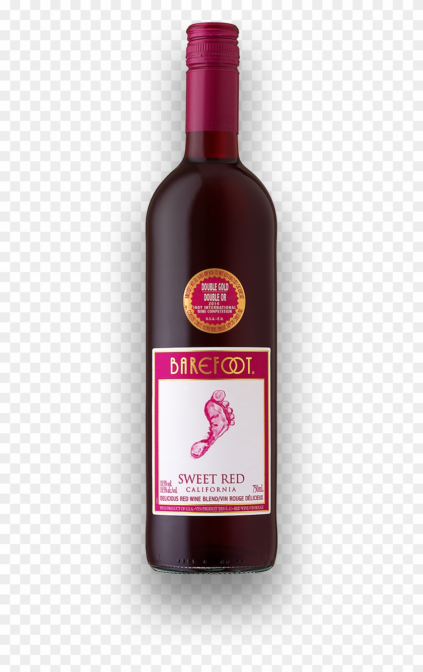 Red Wine - Barefoot Cellars Sweet Red Blend Clipart #544265