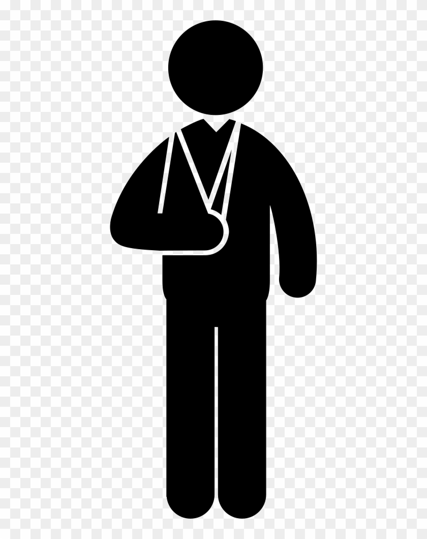 Broken Arm Png - Cartoon Mitella Clipart