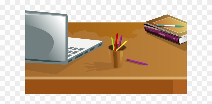 Classroom Desk - Day - Table Clipart