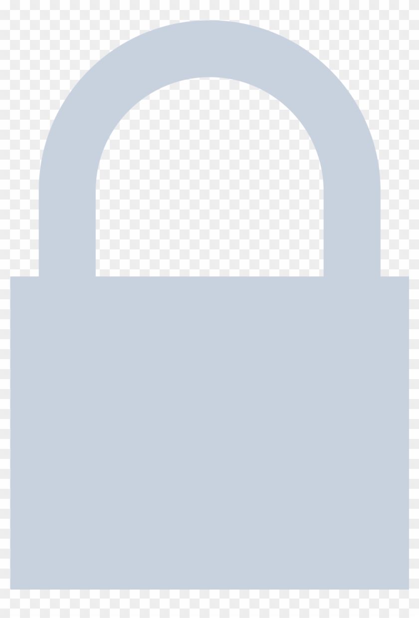 File - White Lock - Svg - White Lock Icon Png Clipart #544908