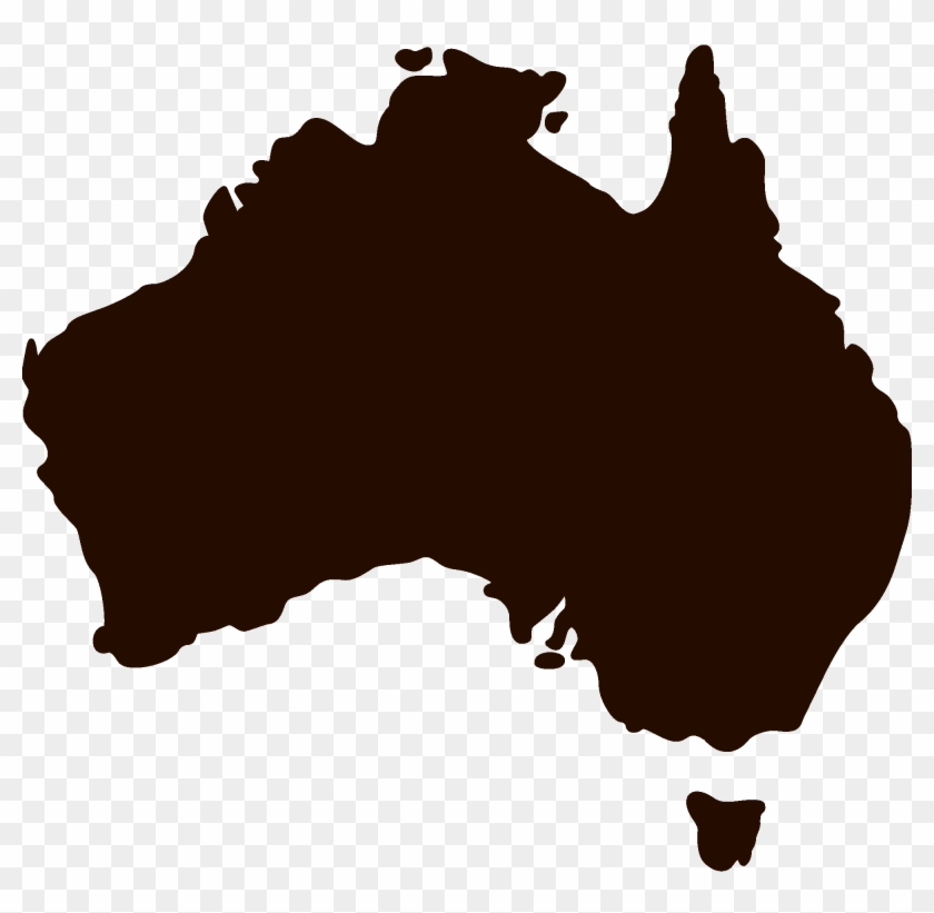 Map Of Australia Clipart #545123