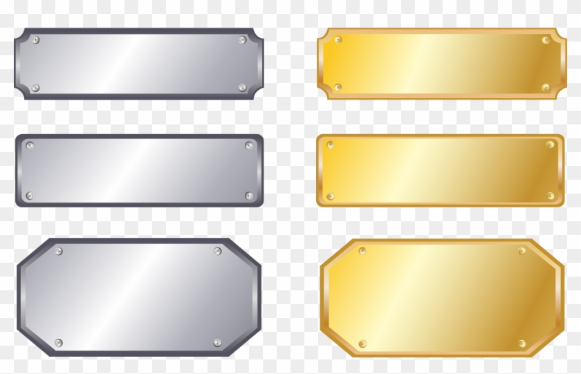 2193 X 1310 36 - Metal Name Plate Png Clipart