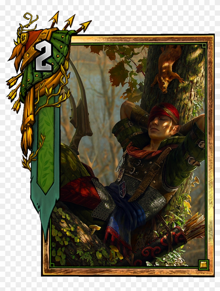 Around The Web - Witcher Iorveth Art Clipart