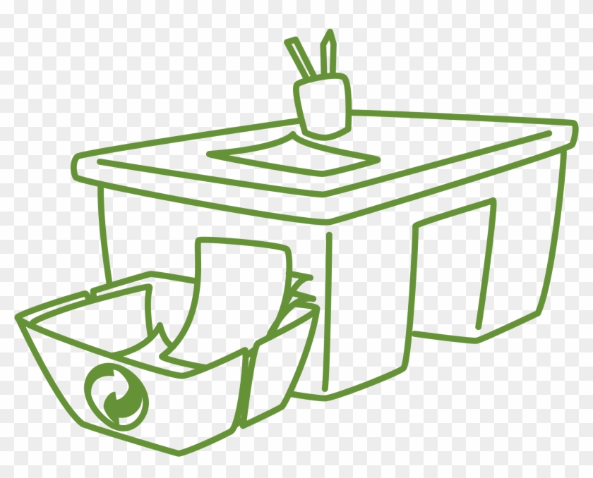 This Free Icons Png Design Of Desk And Trash Clipart #545373