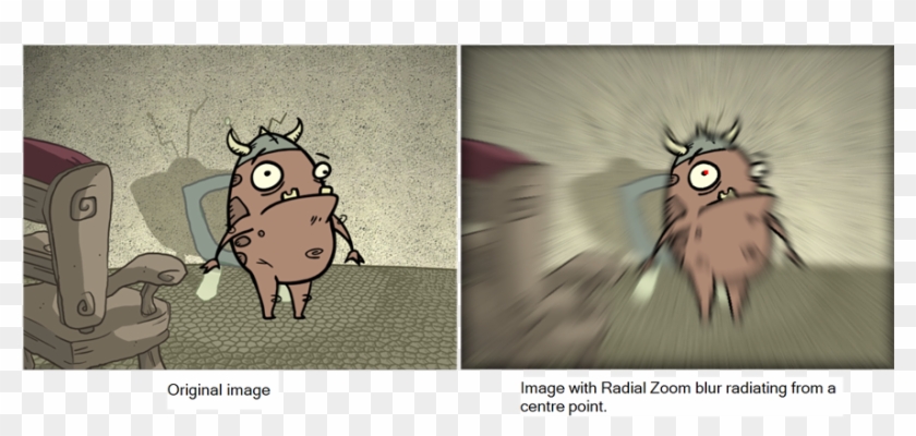 Effect Was Applied So The Blur Is Outside The Matte - Toon Boom Animate V7 6 Clipart