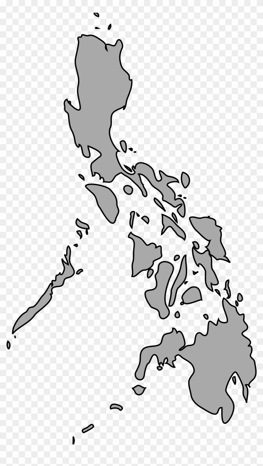 Philippines Islands Island Clipartfest - Philippine Map Vector Png Transparent Png