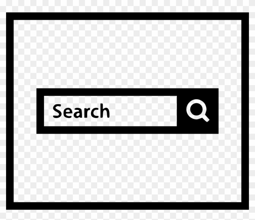 980 X 798 10 - Google Search Bar Icon Svg Clipart