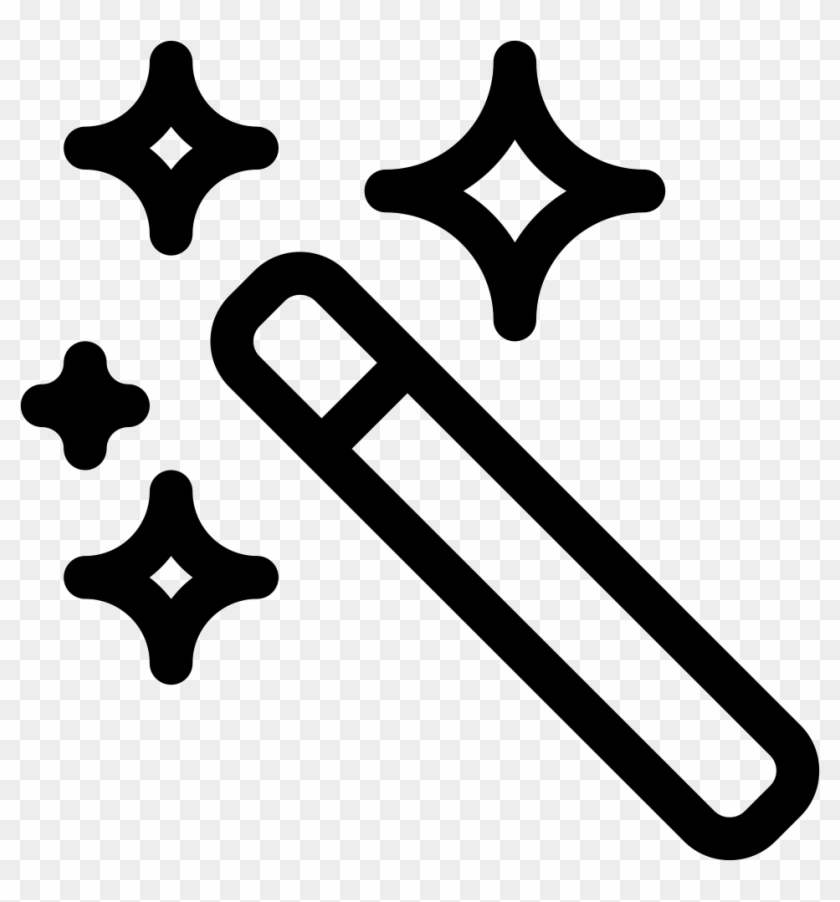 Png File Svg - Magic Wand Icon Png Clipart #545548