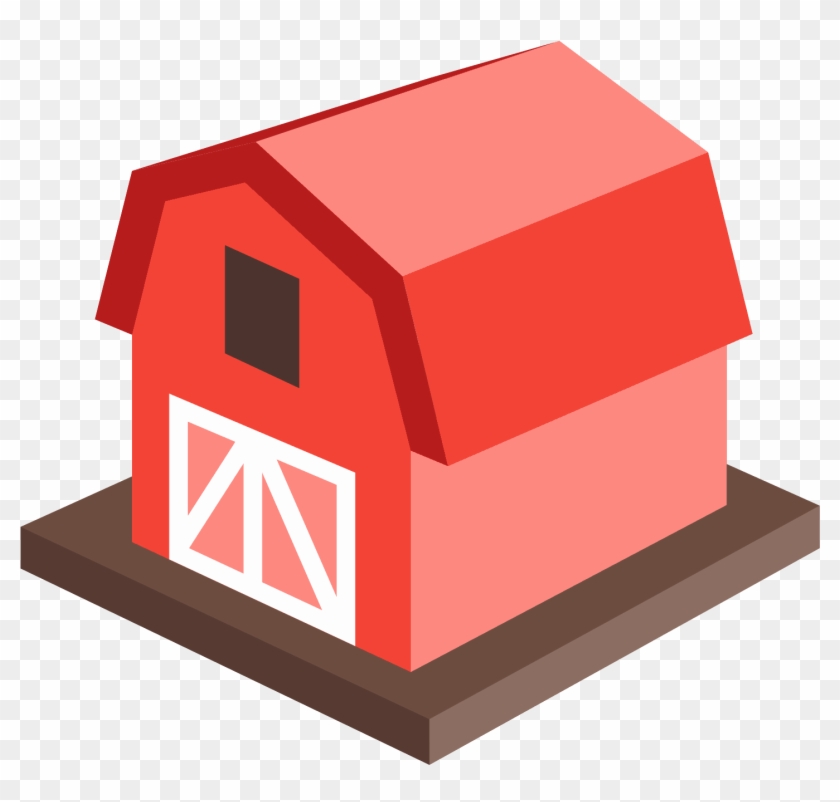 3d Farm Icon - Farm Icon 3d Png Clipart