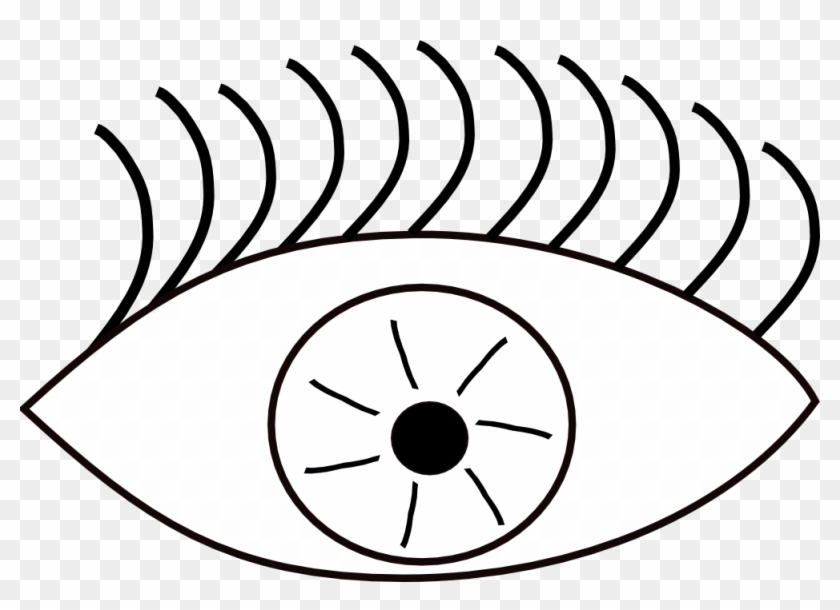 Free Free Pictures Of Eyes, Download Free Clip Art, - Eye Clip Art Black And White - Png Download #545823