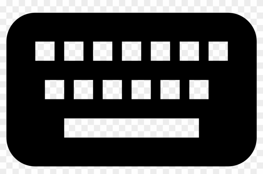 Keyboard Png Icon - Keyboard Icon Png Clipart #545873