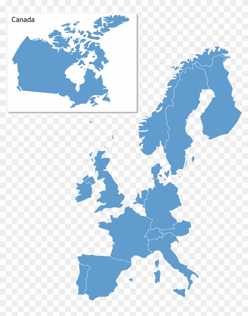 Ecord Member Countries - Gdp Per Capita Europe 2018 Clipart