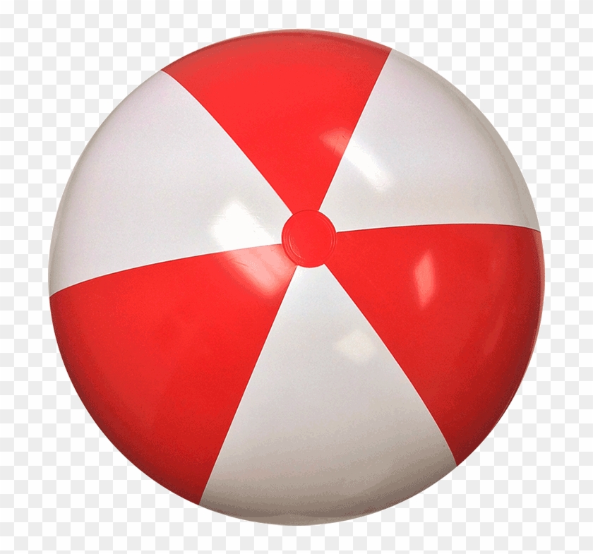 Red Beach Ball Png Clipart #546159