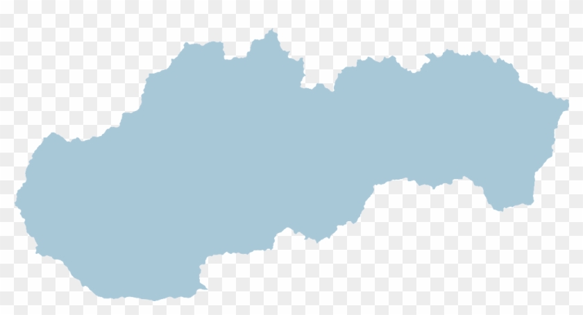 Slovakia Map - Slovakia Map Vector Clipart