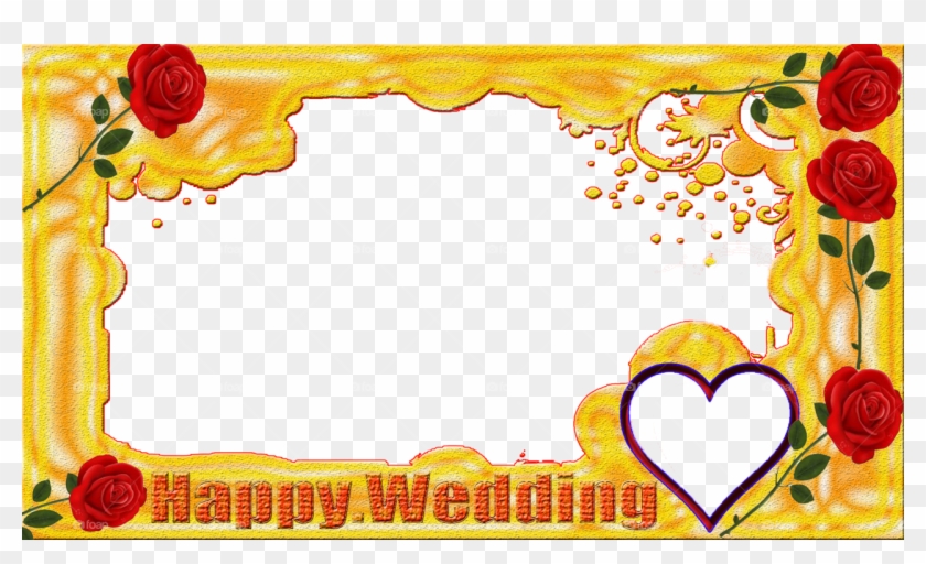 Png Frame Wedding - Picture Frame Clipart