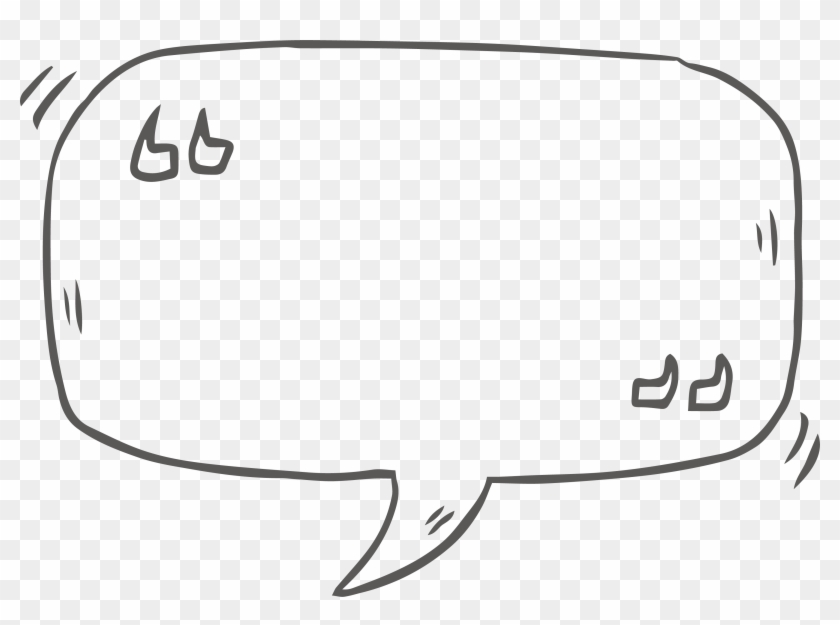 3466 X 2414 12 - Quotation Marks Text Box Clipart