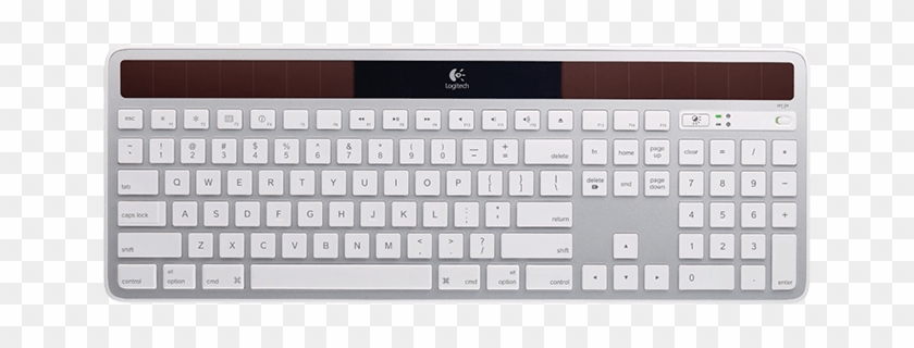 652 X 560 2 - Logitech Wireless Solar K750 For Mac Clipart #546365