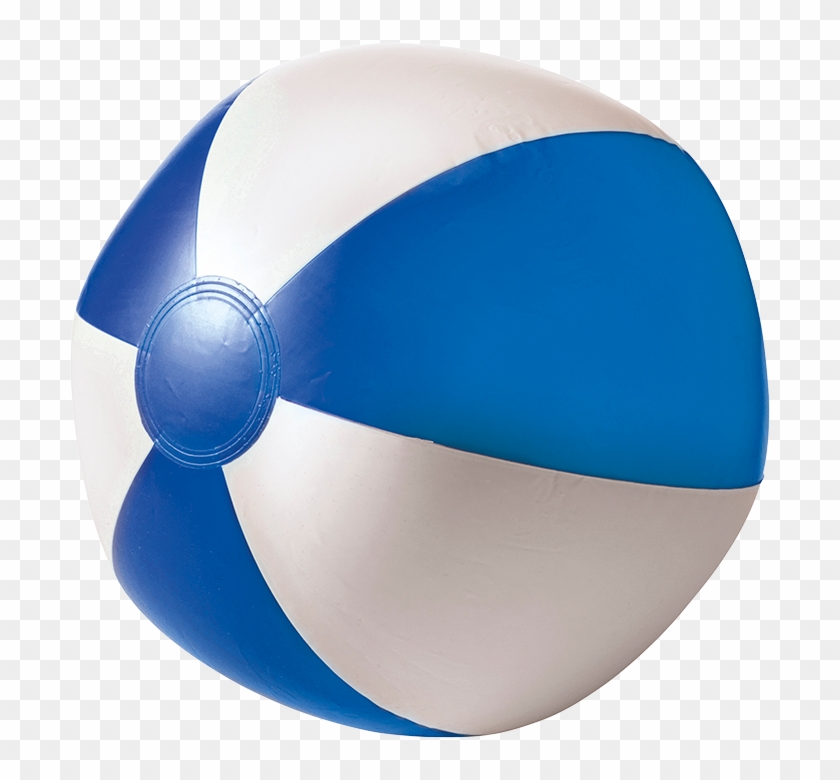 Br9620 Two Tone Inflatable Beach Ball, - Blue Beach Ball Png Clipart