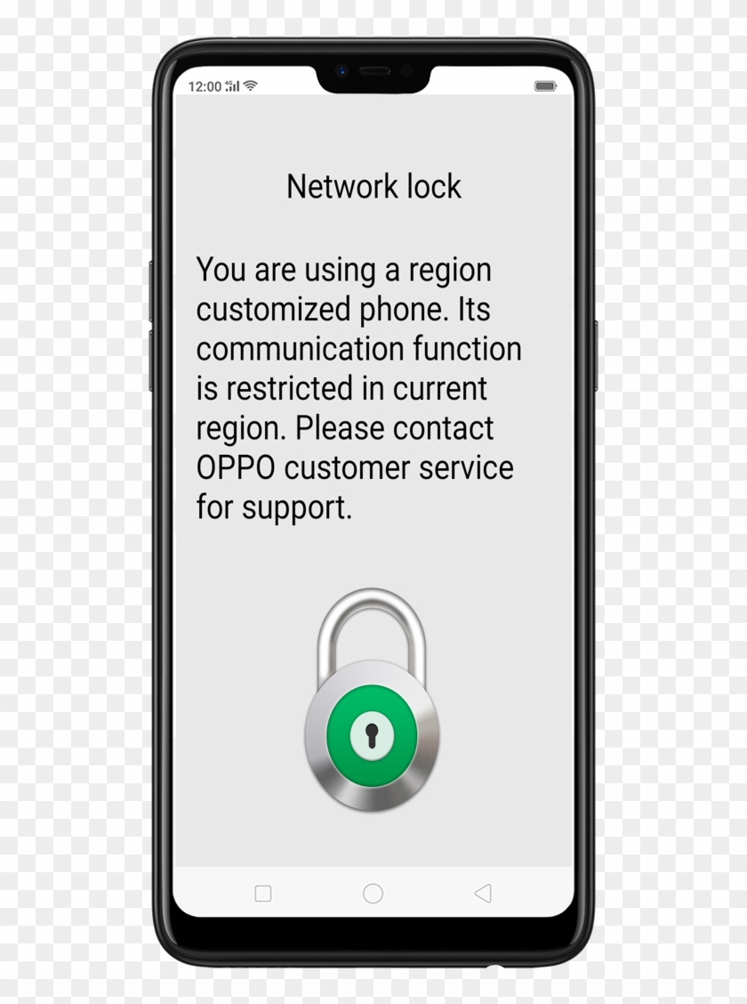 If You Purchased The Phone And Unaware Of The Network - Oppo Country Lock Clipart