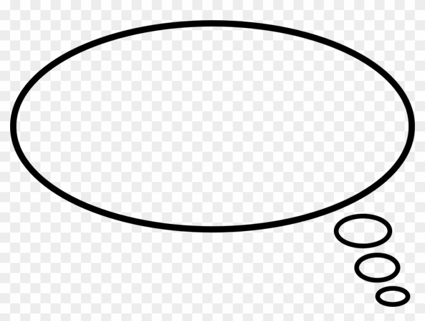 Thought Bubble Png Transparent - Balloon Speak Clipart #546629