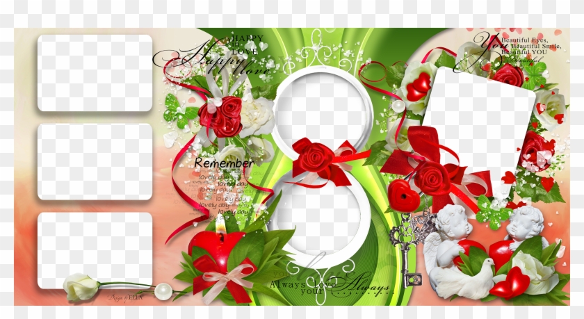 Wedding Frame Background - Wedding Photo Frame Png Hd Clipart
