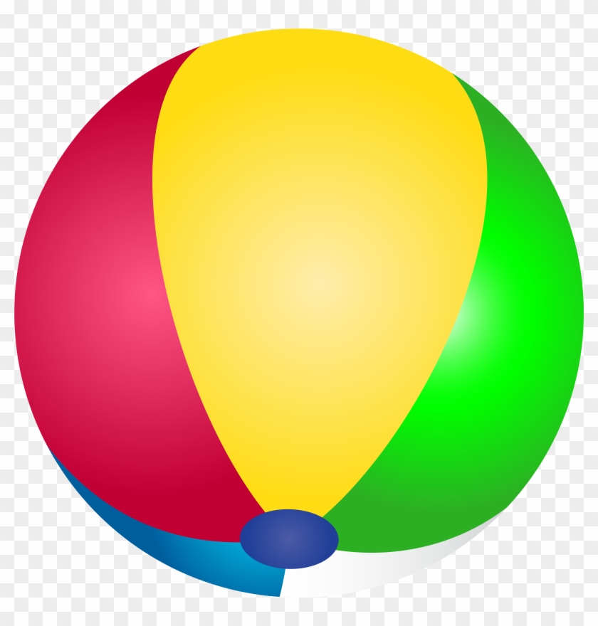 Clipart Sun Beach Ball - Clipart Beach Ball Png Transparent Png