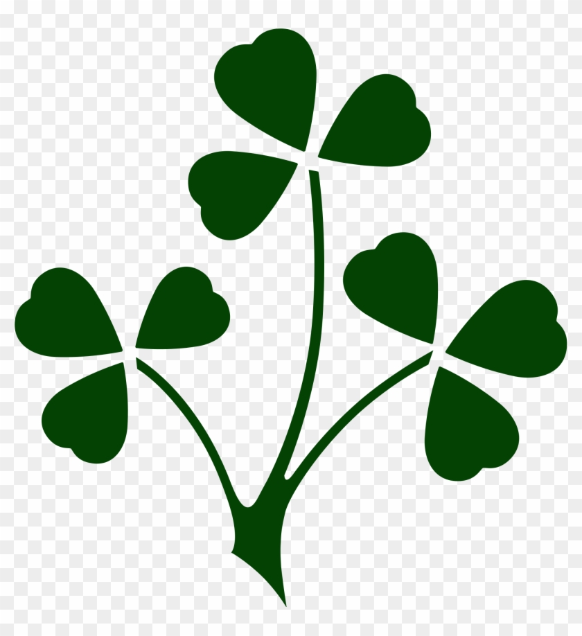 Open - Ireland Shamrock Clipart