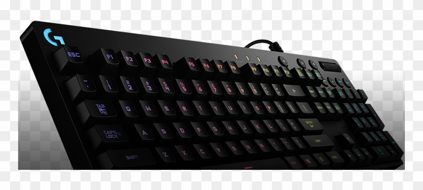 G810 Orion Spectrum Rgb Mechanical Keyboard - Logitech G810 Orion Spectrum Gaming Keyboard Clipart