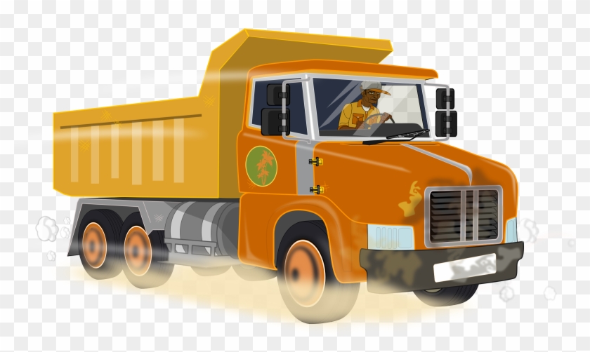 Dump Truck Png Hd Pluspng - Camion De Construccion Png Clipart #547349