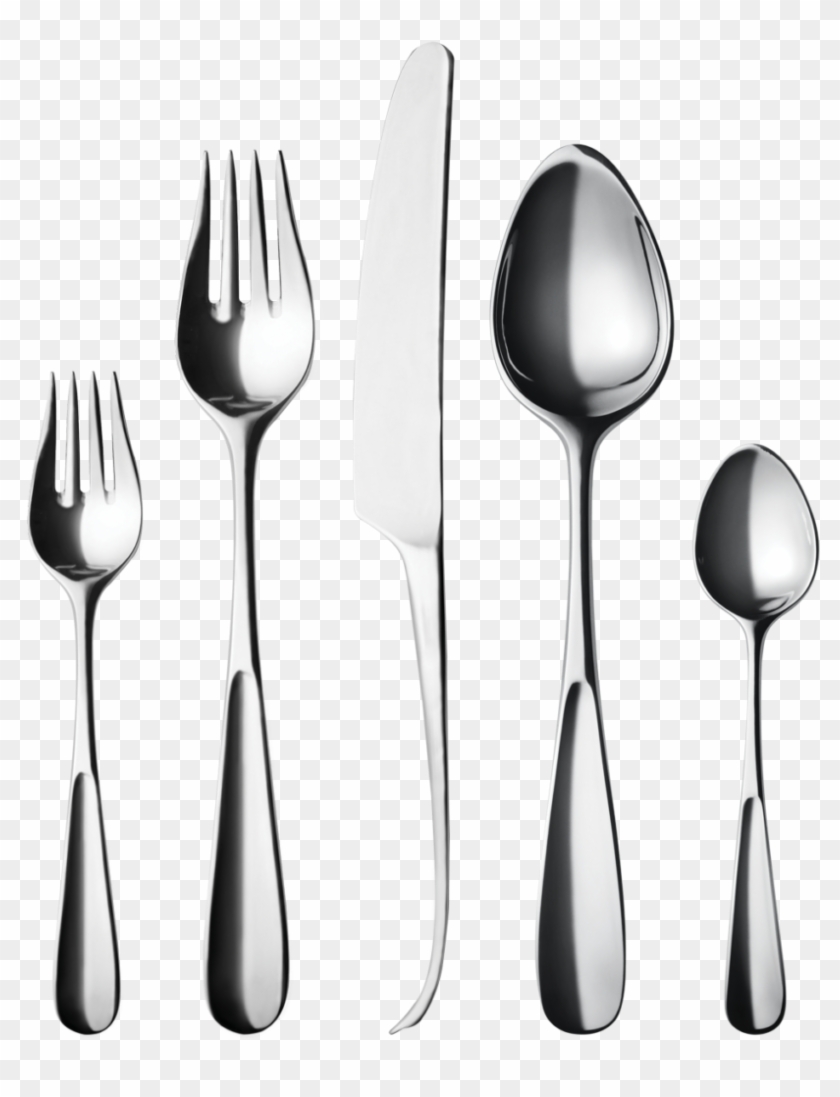Spoon And Fork Png Pic - Georg Jensen Vivianna Bestik Clipart #547427