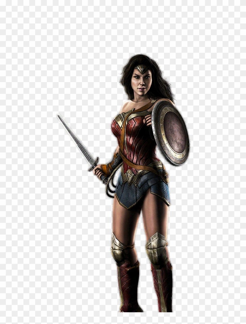 Wonder Woman Png File - Injustice Wonder Woman Clipart #547553