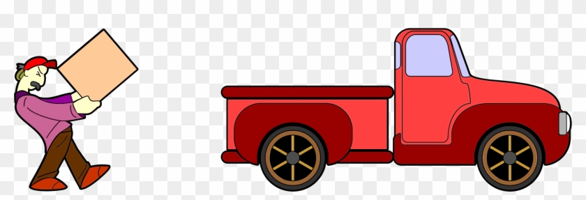 2260 X 666 6 - Red Truck Clipart Png Transparent Png