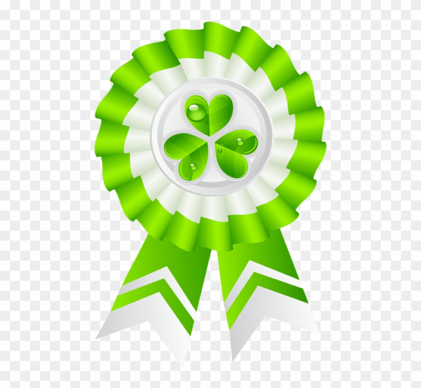 Free Png Download St Patricks Day Seal With Shamrock - St Patrick's Day Awards Clipart #547987