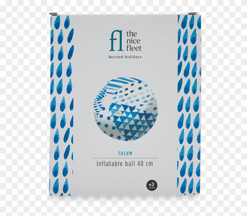 Blue Tulum Beach Ball - Circle Clipart #548330