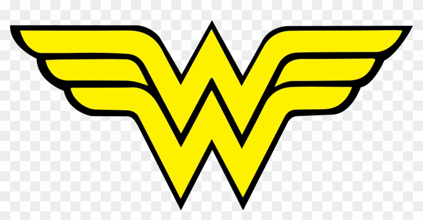 Wonder Woman Logo Png Transparent - Logo Wonder Woman Vector Clipart