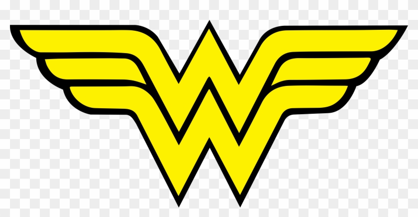 Wonder Woman Logo Png Transparent - Logo Wonder Woman Vector Clipart #548399