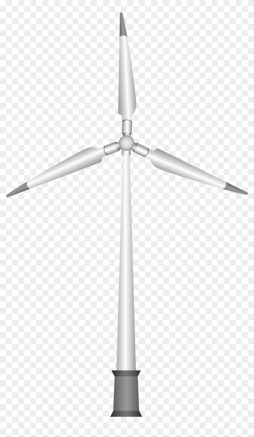 Wind Turbine Png Clipart - Clip Art Transparent Png #548472