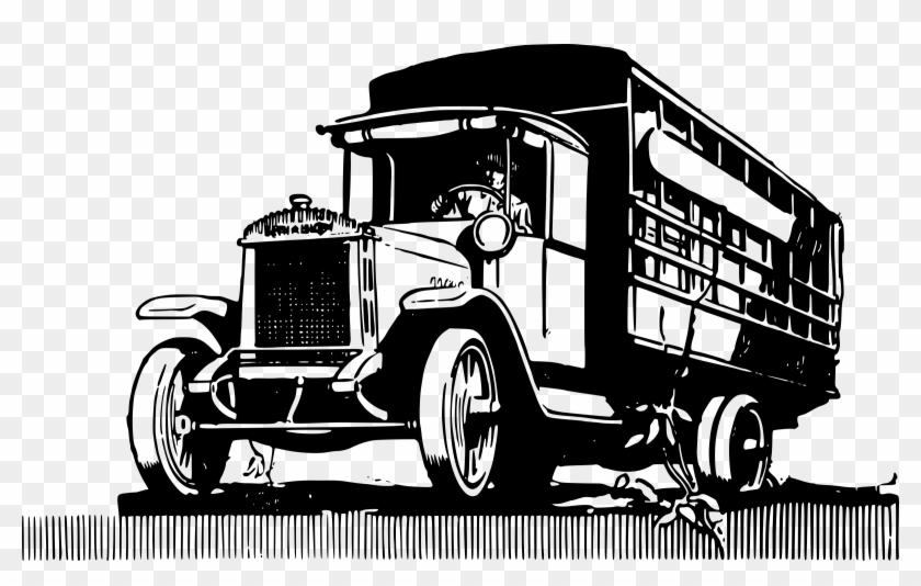 This Free Icons Png Design Of Old Style Truck Clipart