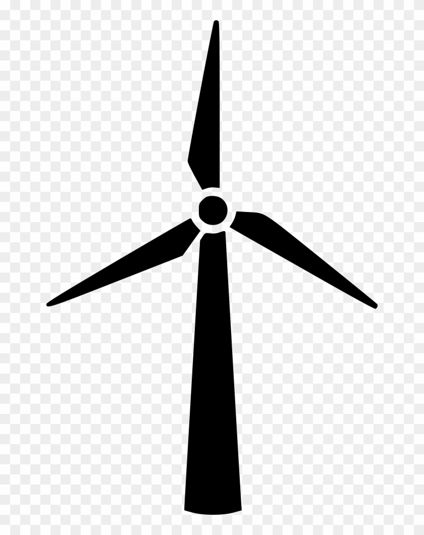Png File - Wind Turbine Icon Png Clipart #548786