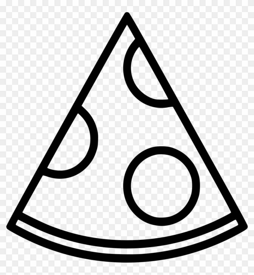 Pizza Slice Comments - Pizza Slice Icon Png Clipart #548791