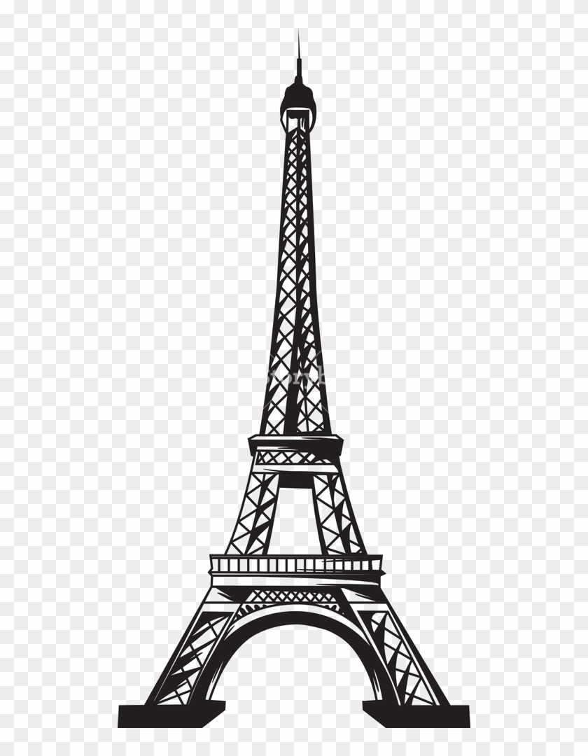 Eiffel Tower Transparent Background Png - Eiffel Tower Vector Png Clipart