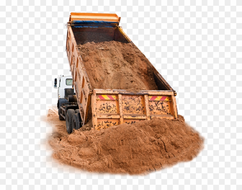 Landscape-material - Truck With Sand Png Clipart