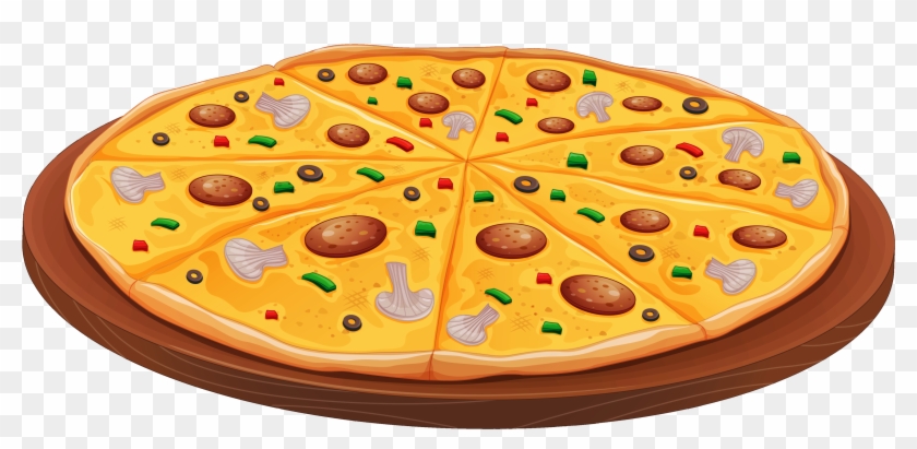 4605 X 2236 11 - Pizza Clipart - Png Download #549150