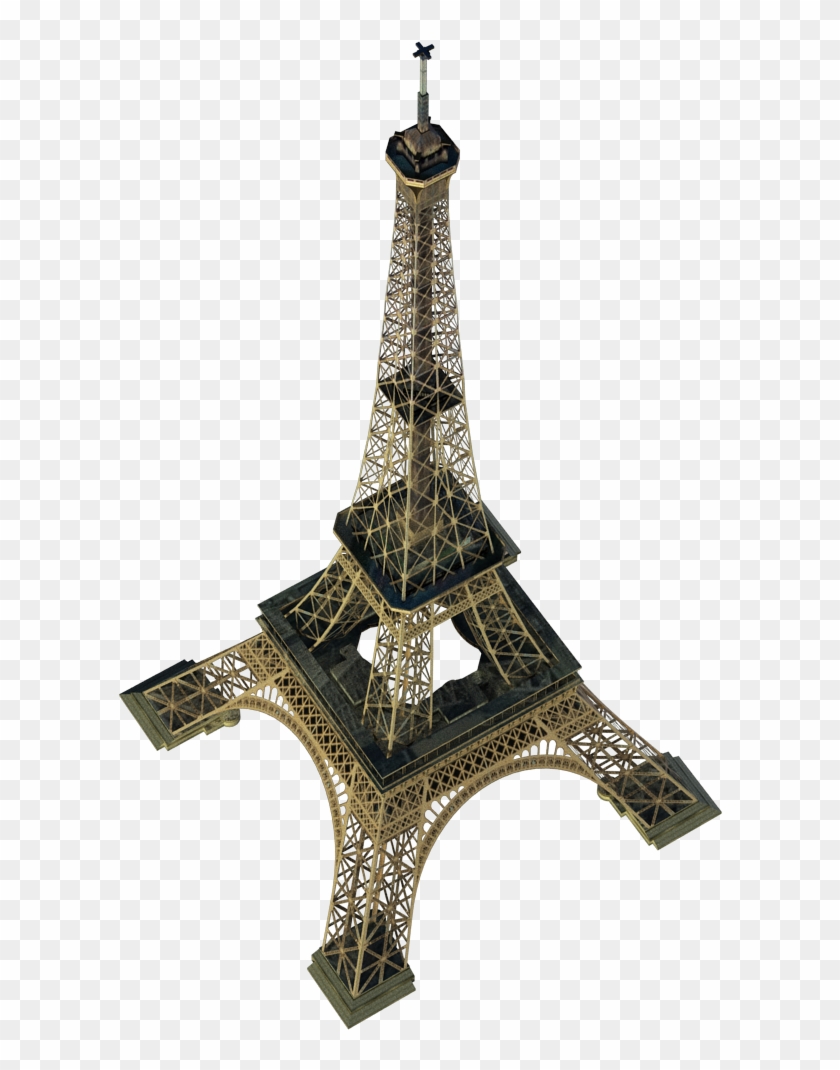 Eiffel Tower Low Poly 3d File Clipart #549154