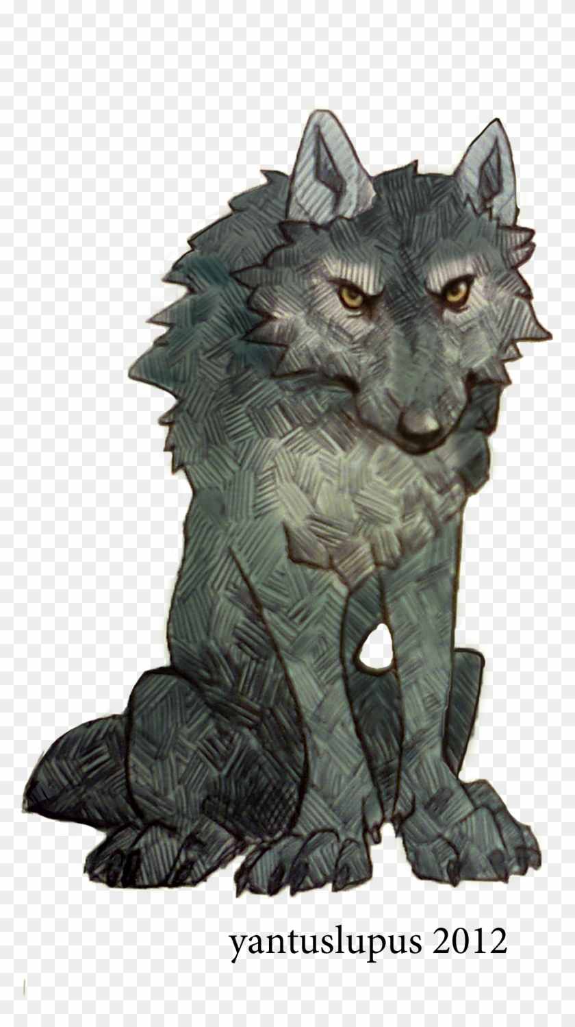 Grey Wind - Statue Clipart